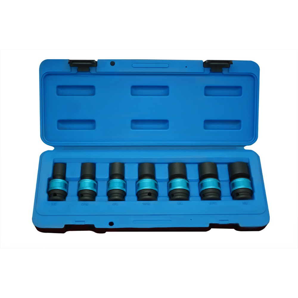 Tools Kit,7-Piece 1/2" Drive Universal Impact Socket Set (1/2"-7/8 ...