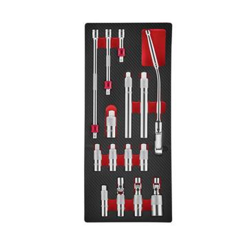 15PC 3/8"DR. MASTER MAGNETIC SARK PLUG SOCKET SET